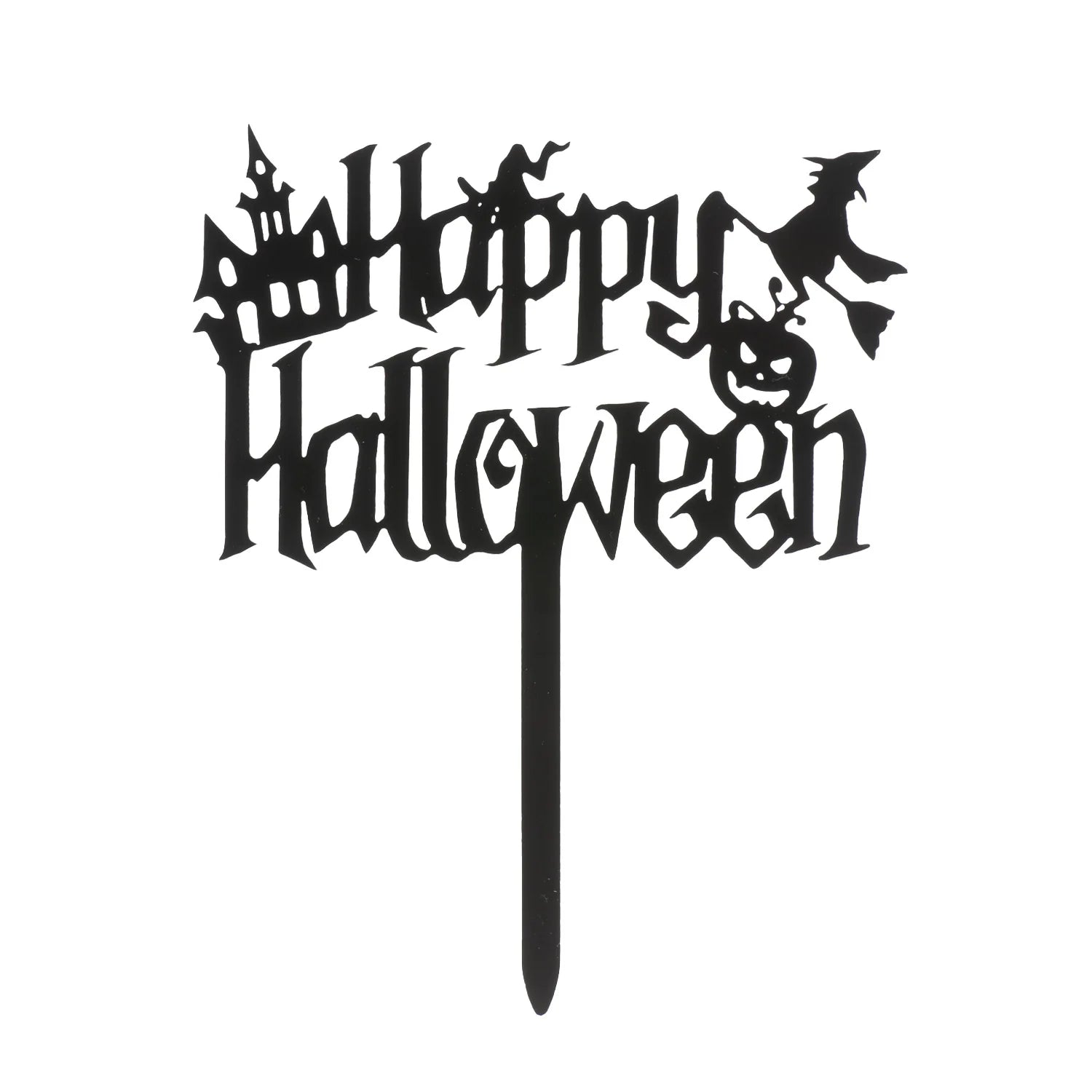 Cake topper Happy Halloween - cod. 354167