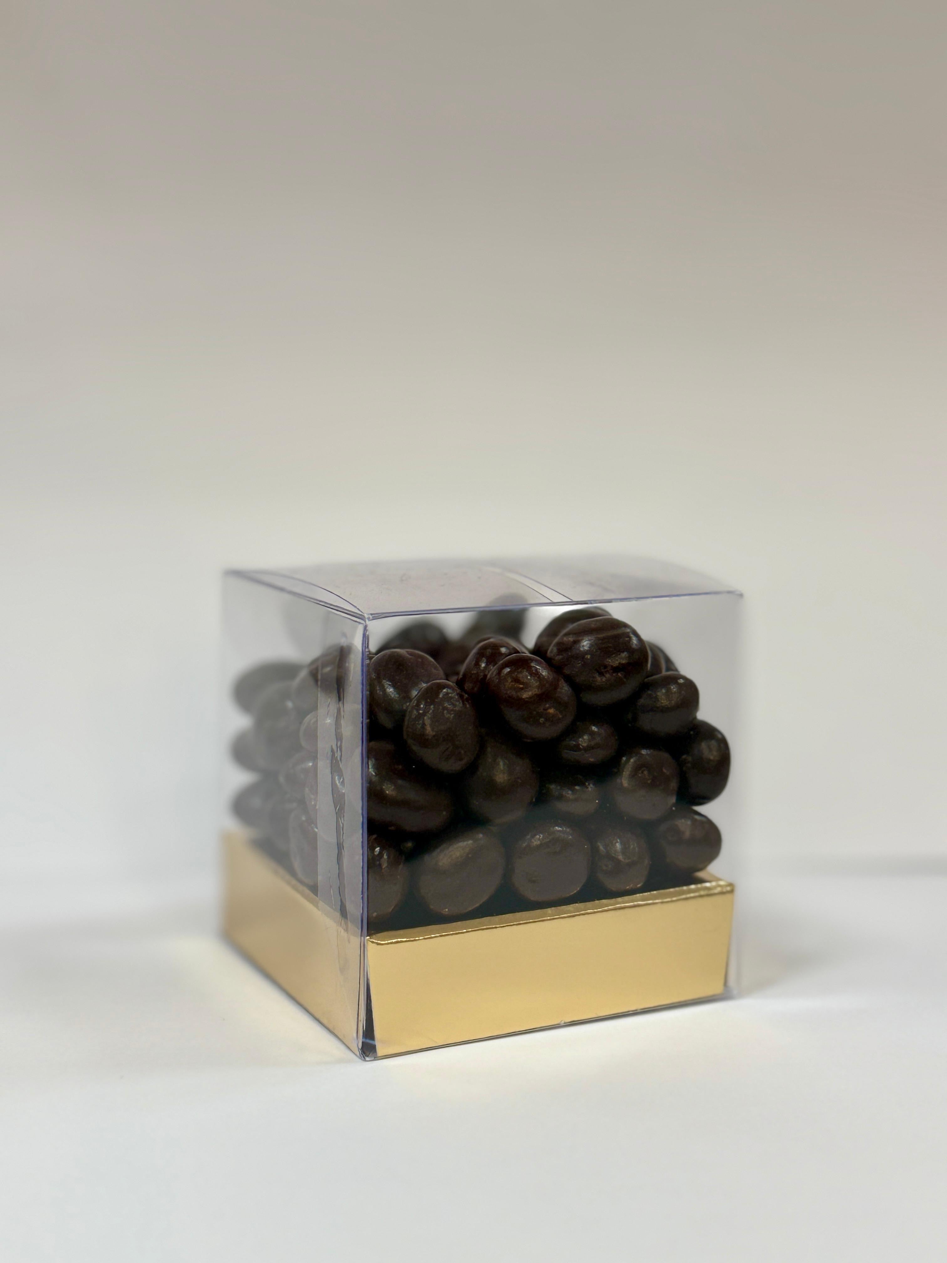 Box di caffè ricoperti di cioccolato fondente - cod. VBFR21