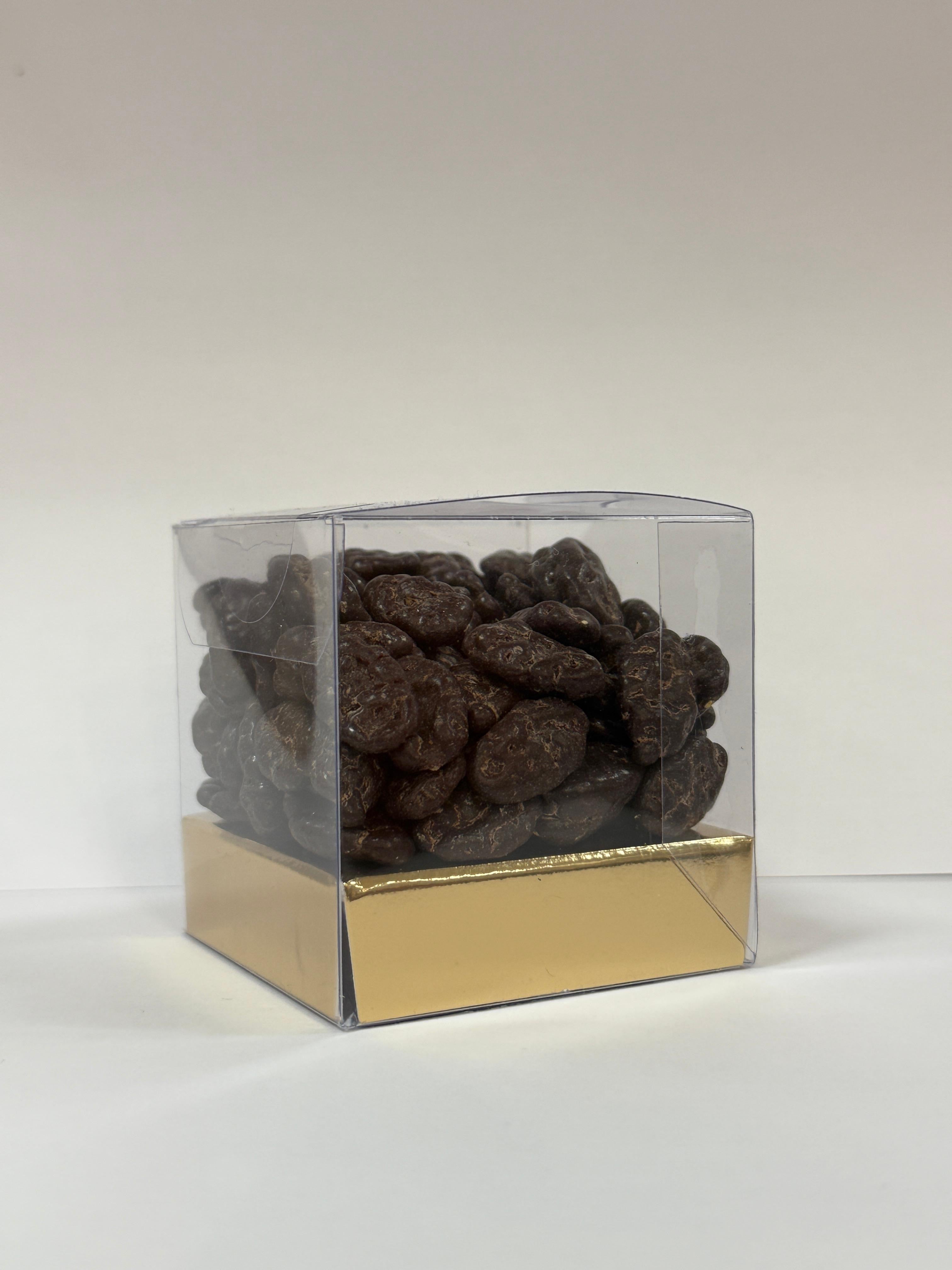 Box di semi di zucca ricoperti di cioccolato fondente - cod. VBFR21