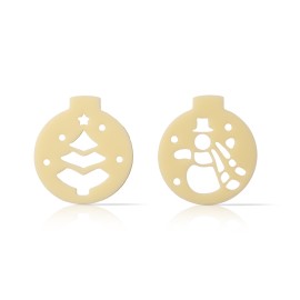 Lace Baubles White Assortiti Dobla 324 pz - cod. 79146