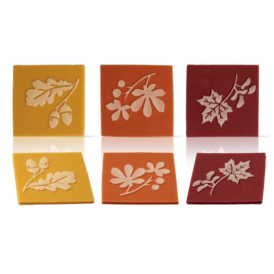 Layered Fall Leaves Dobla assortiti - 144 pz cod. 79144