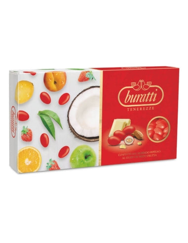 Confetti Tenerezze misto frutta rosso 1 Kg - Buratti