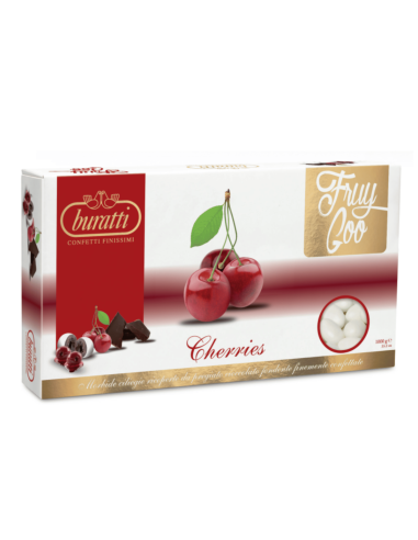 Confetti Fruy Goo ciliegia e cioccolato fondente 1 Kg - Buratti
