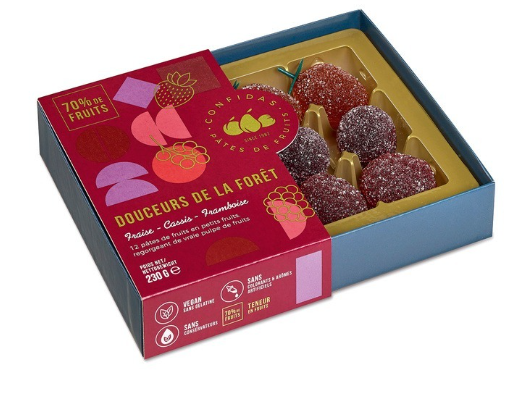 Dolcezza della Foresta Paste di Frutta Box 230Gr