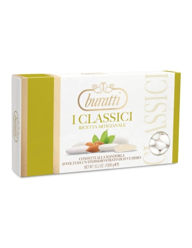 CONFETTI ALLA MANDORLA TAORMINA BIANCA 1KG