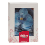ORCHIDEA IN COLORE CIALDA BLU 8,5 -7,5CM 10pezzi