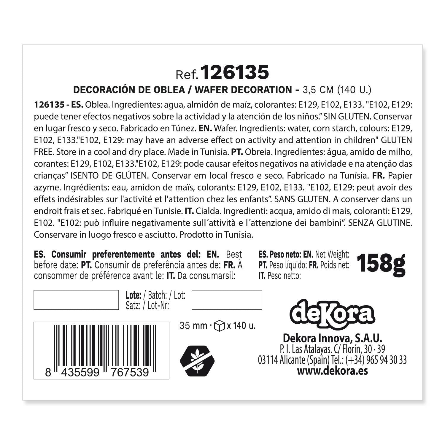 ROSE CIALDA ROSSA CON FOGLIA VERDE 3.5cm 140pezzi