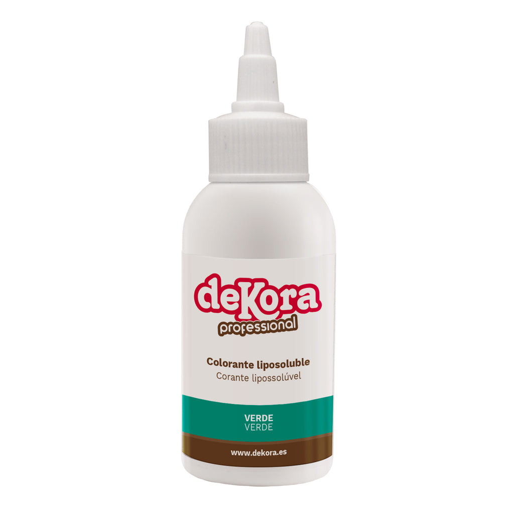 COLORANTE LIQUIDO LIPOSOLUBLE VERDE 100gr