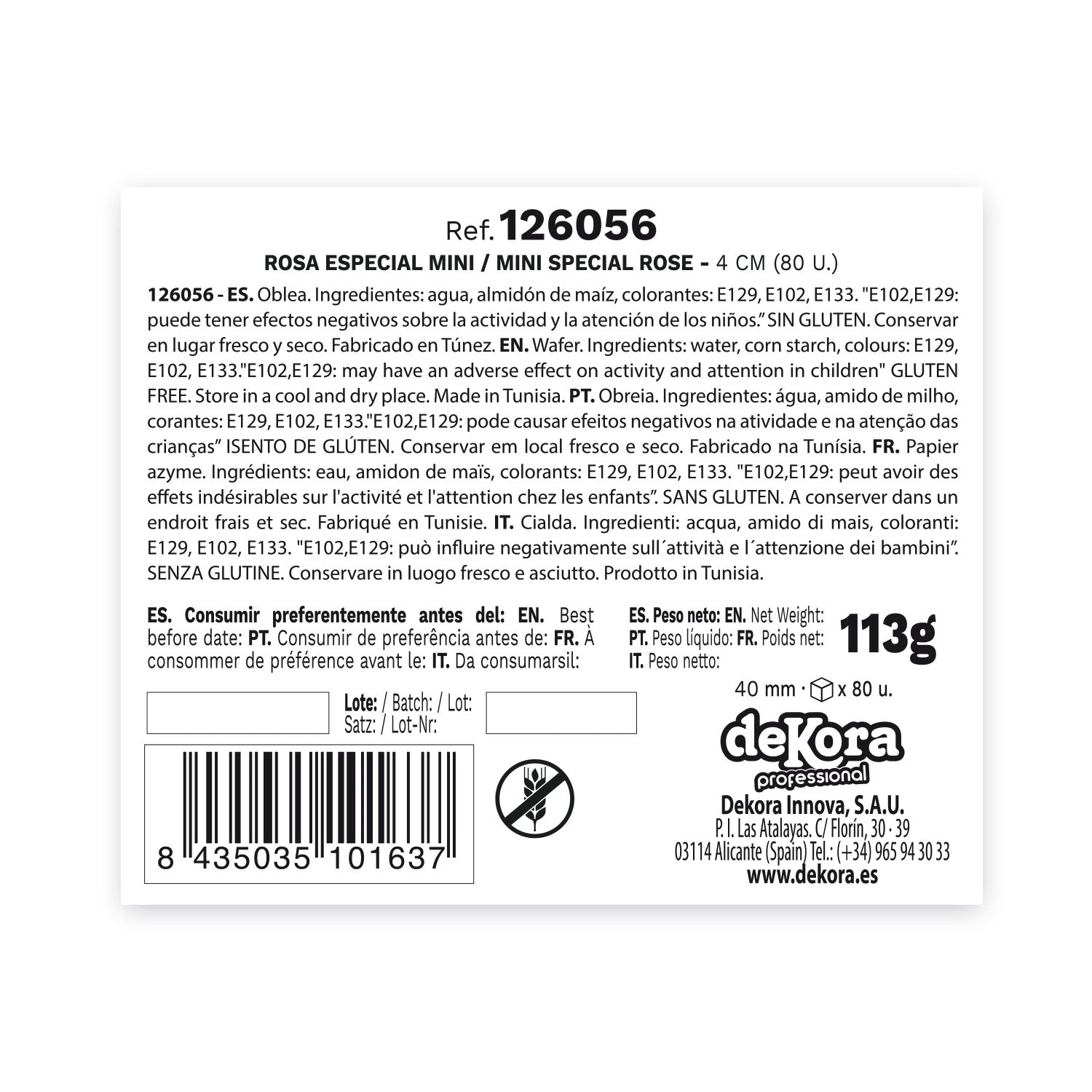 ROSA MINI IN OSTIA COLORI CON FOGLIE ASSORTITI 4CM 80pezzi