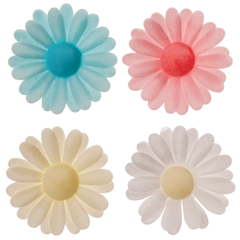MARGHERITE COLORI ASSORTITI IN CIALDA 4.5cm 150pezzI