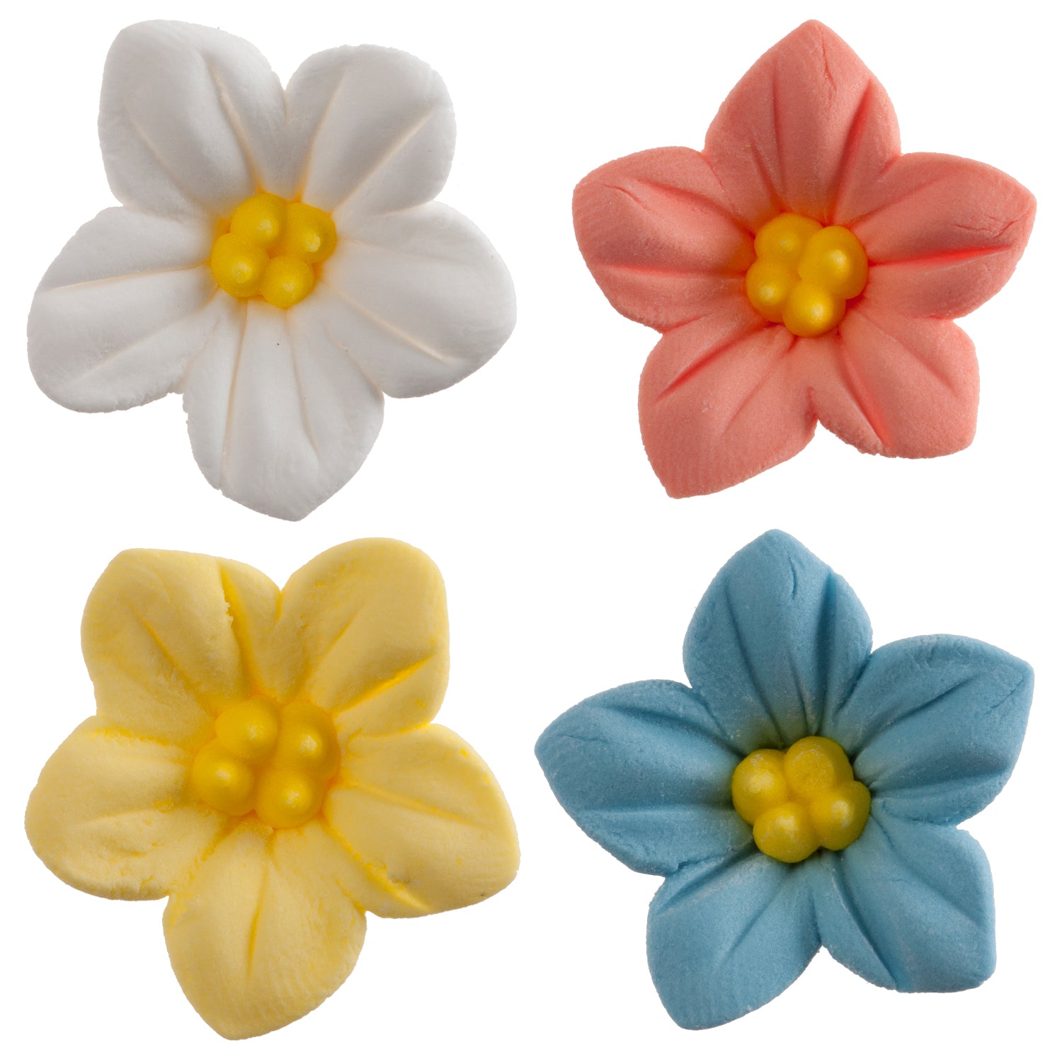 CAMPANULA in pasta di zucchero 3.5cm 64 pezzi