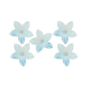 MINI FIORE DI CIALDA BLU  2CM 400pezzi
