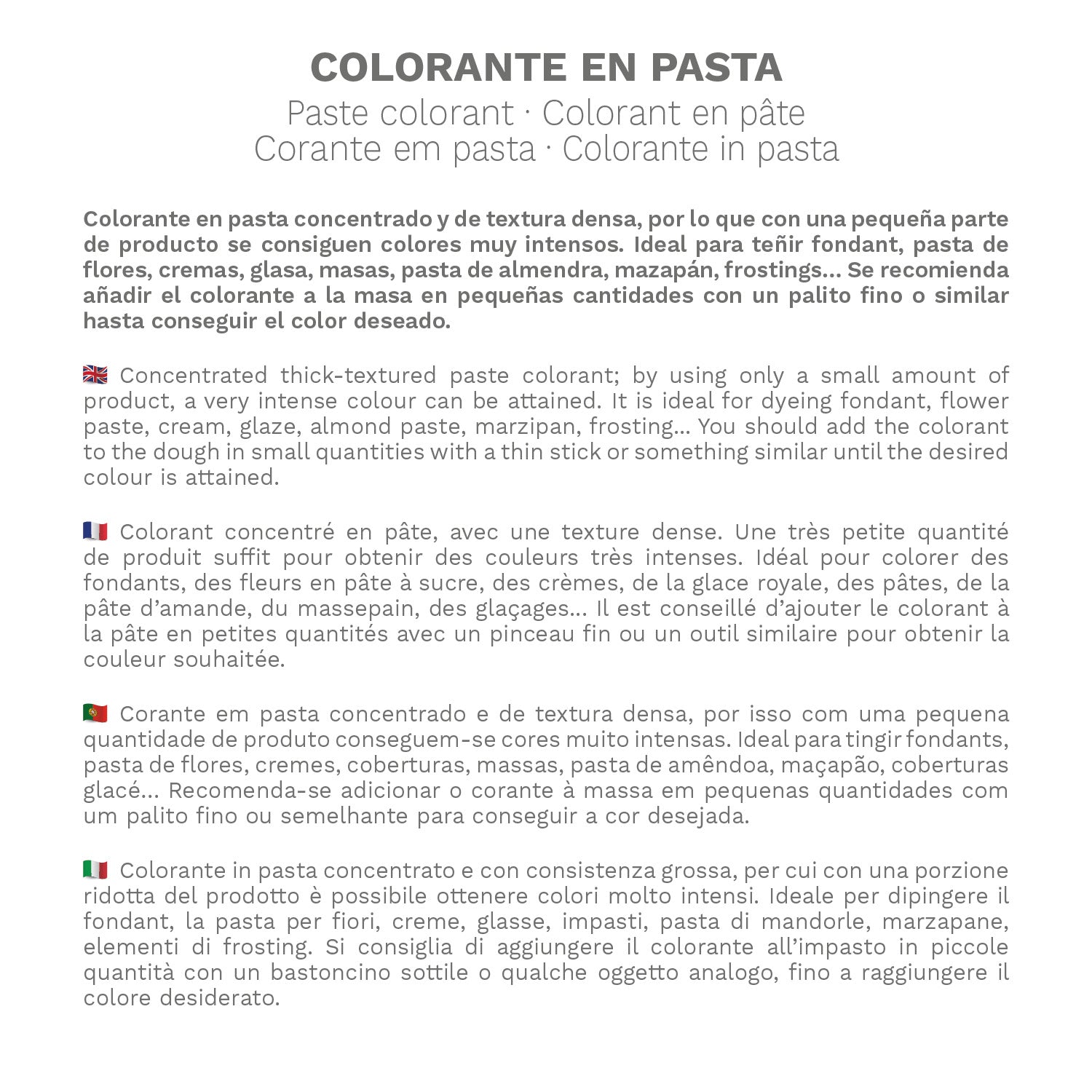 Colorante in Pasta Arancio 30g