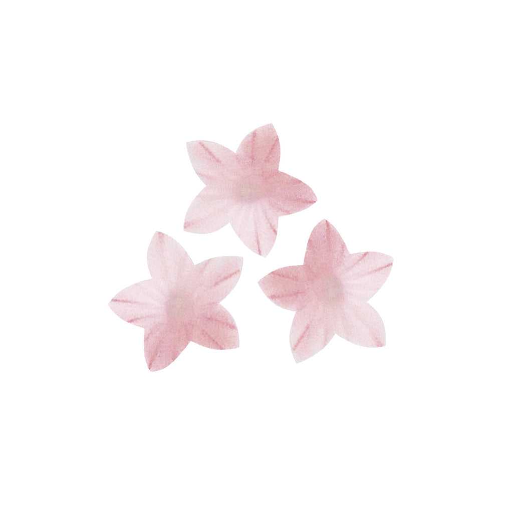 MINI FIORE DI CIALDA ROSA  2CM 400pezzi