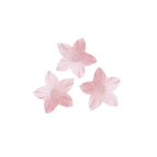 MINI FIORE DI CIALDA ROSA  2CM 400pezzi