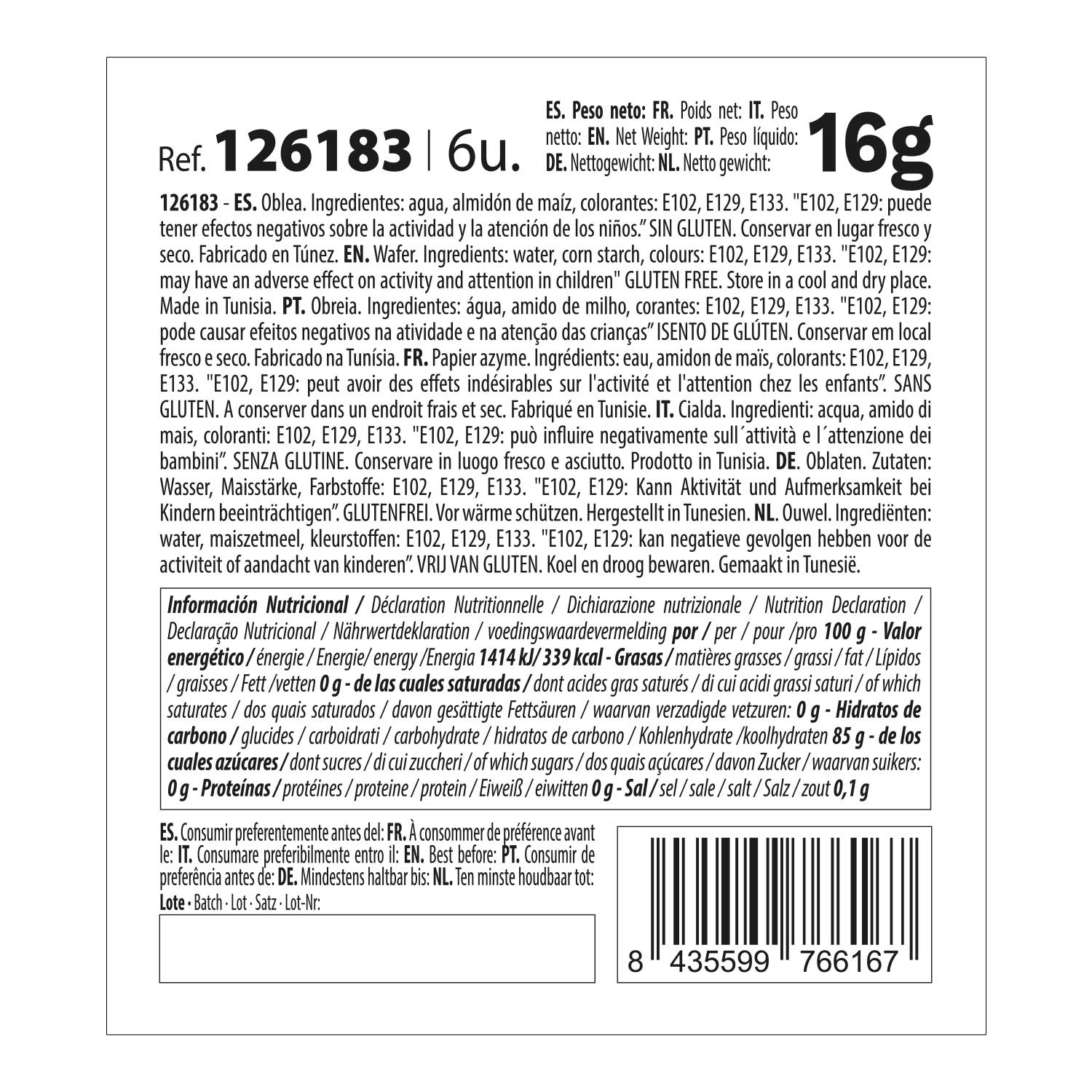 ROSA COLORI ASSORTITI CIALDA DEKORA