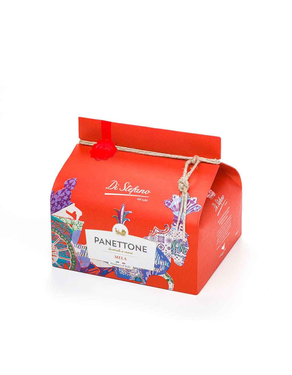 Panettone mela bag 750 gr Di Stefano - cod. DISTE12