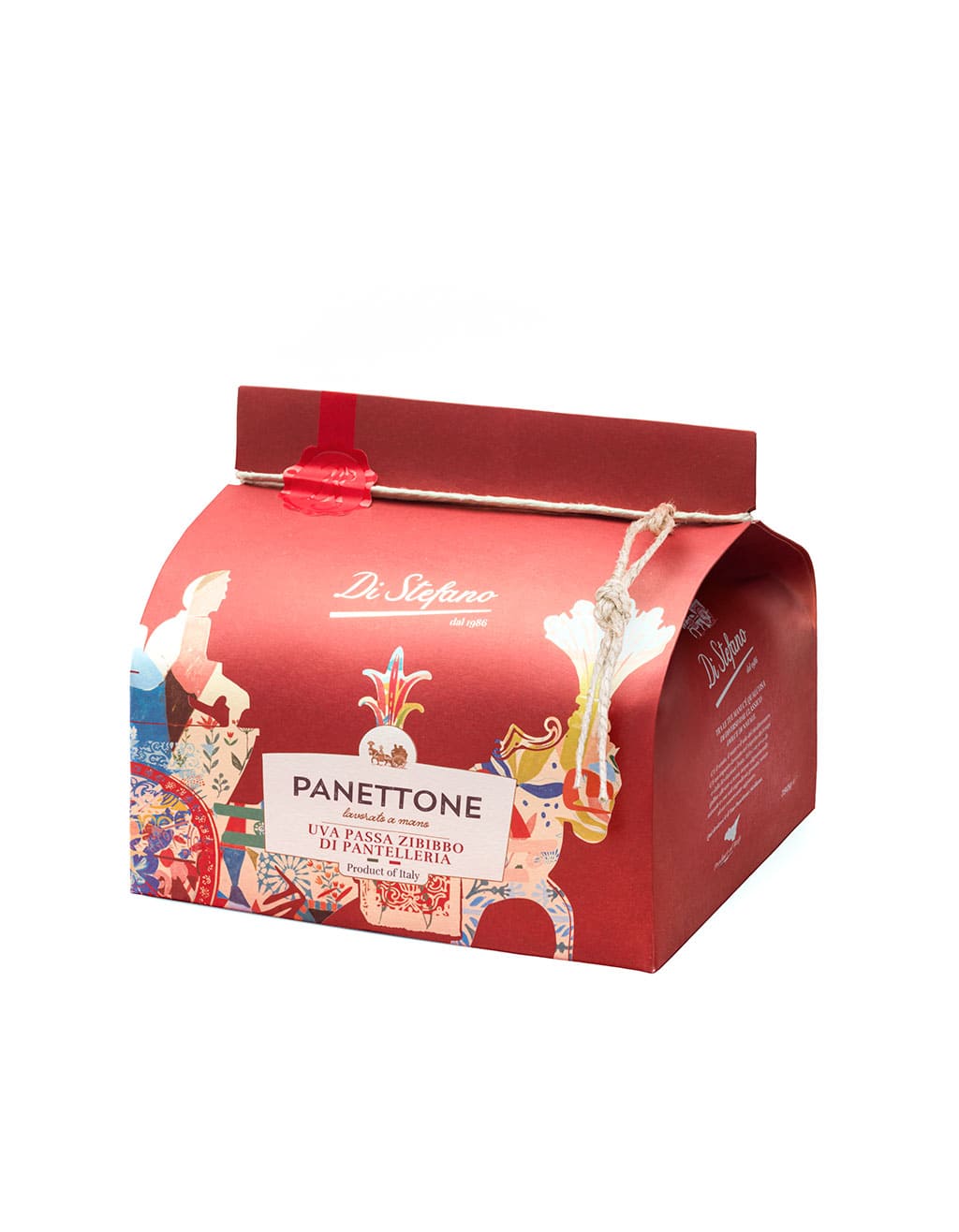 Panettone uva passa di Pantelleria bag 750 gr Di Stefano - cod. DISTE14