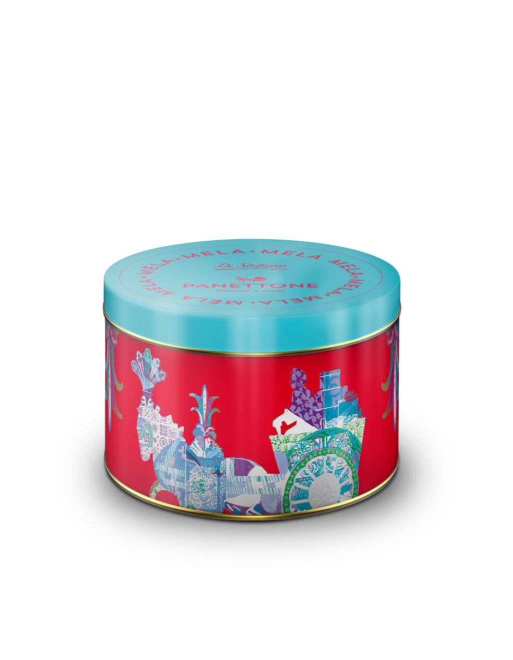 Panettone mela latta 1000 gr Di Stefano - cod. DISTE25