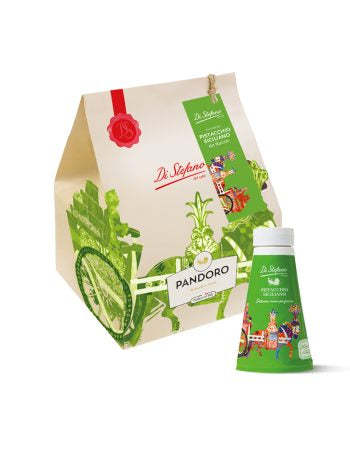 Pandoro pistacchio siciliano sac a poche 1000 gr Di Stefano - cod. DISTE29