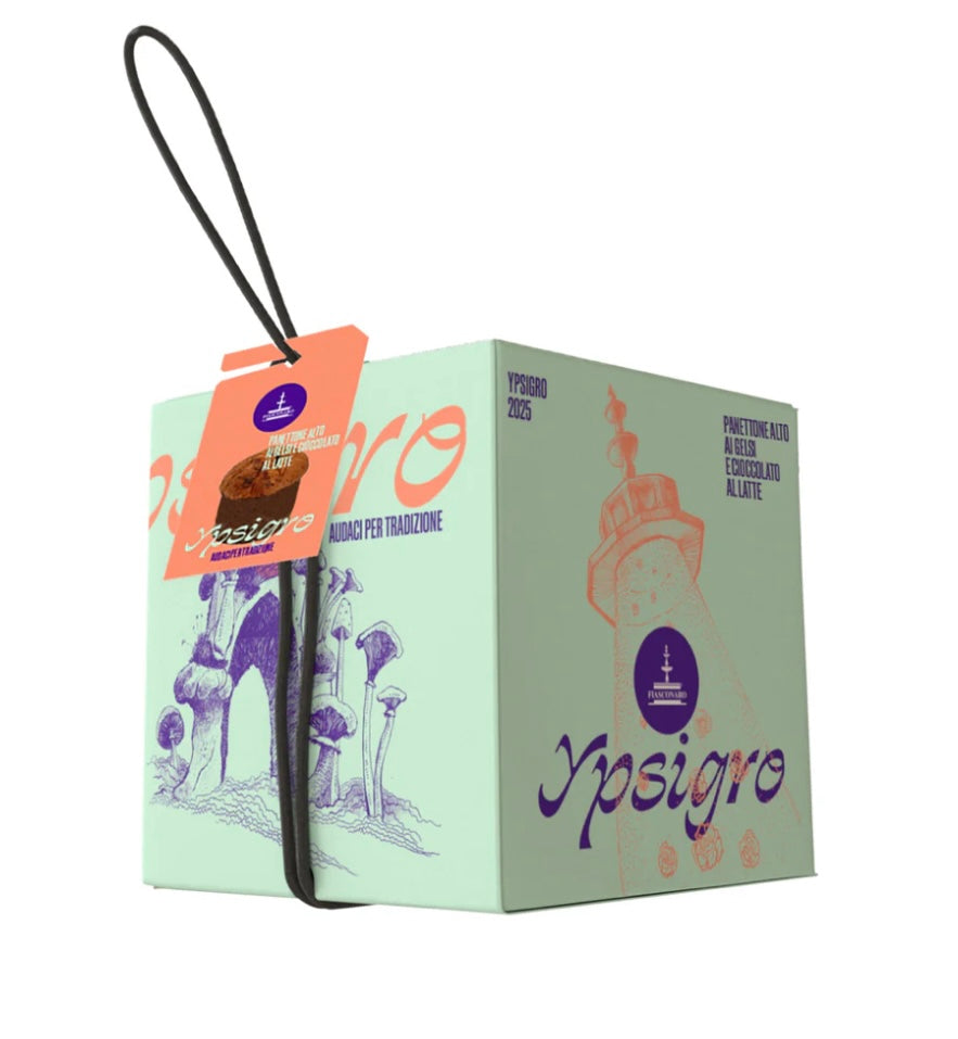 Panettone alto ai gelsi e ciocc. latte 0,750 kg. Fiasconaro - cod. FIASCO151