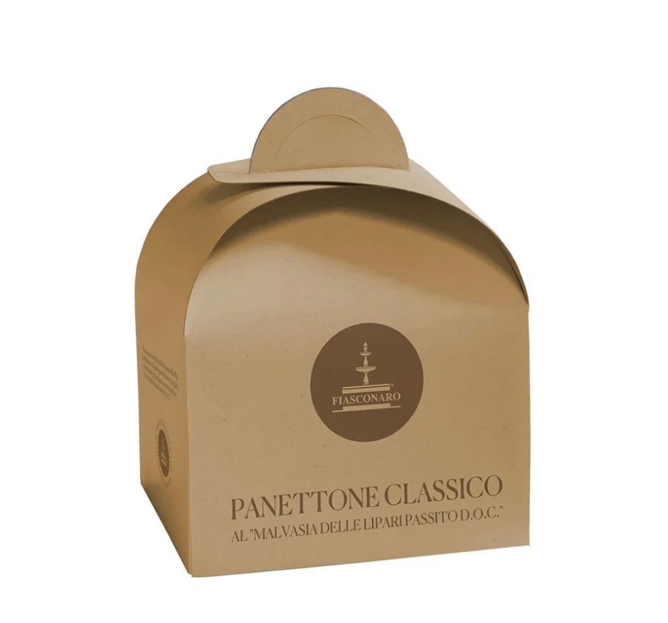Panettone king con canditi & uvetta al Malvasia delle Lipari da 500 gr Fiasconaro - cod. FIASCO21