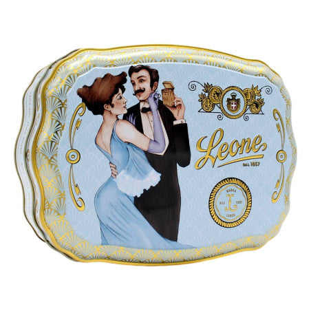 Latta Liberty azzurro con gelatine 200gr Leone - cod. LEO16