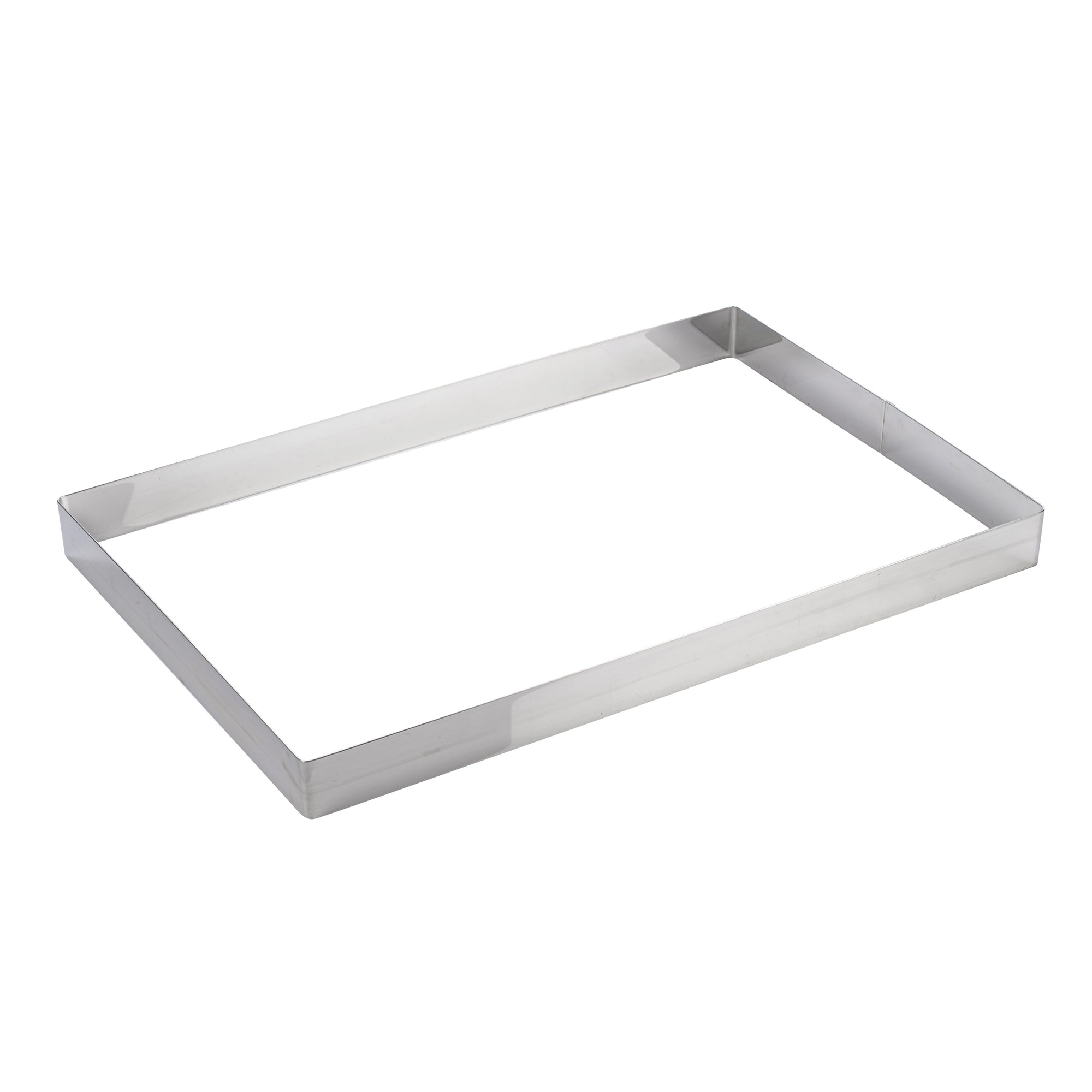 Fascia INOX Rettangolare - Martellato