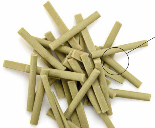 Barrette di Cioccolato Bianco al Pistacchio - 1.2Kg