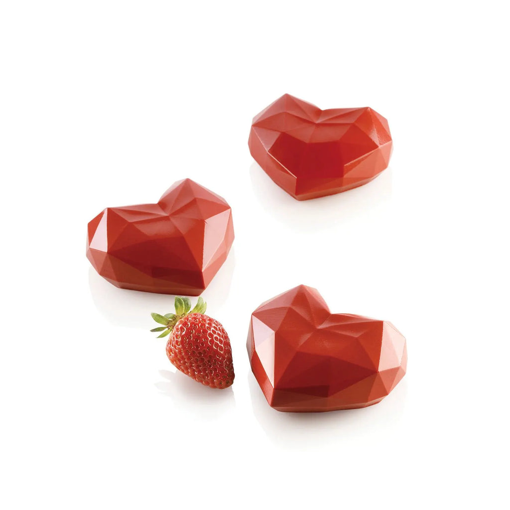 Stampo in silicone Cuoricini Origami - Silikomart