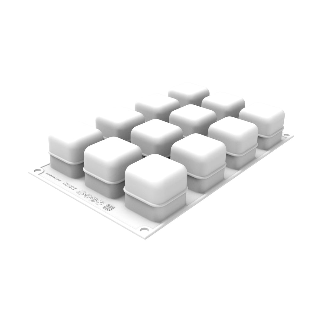 Stampo in silicone Cubo 3D - Silikomart