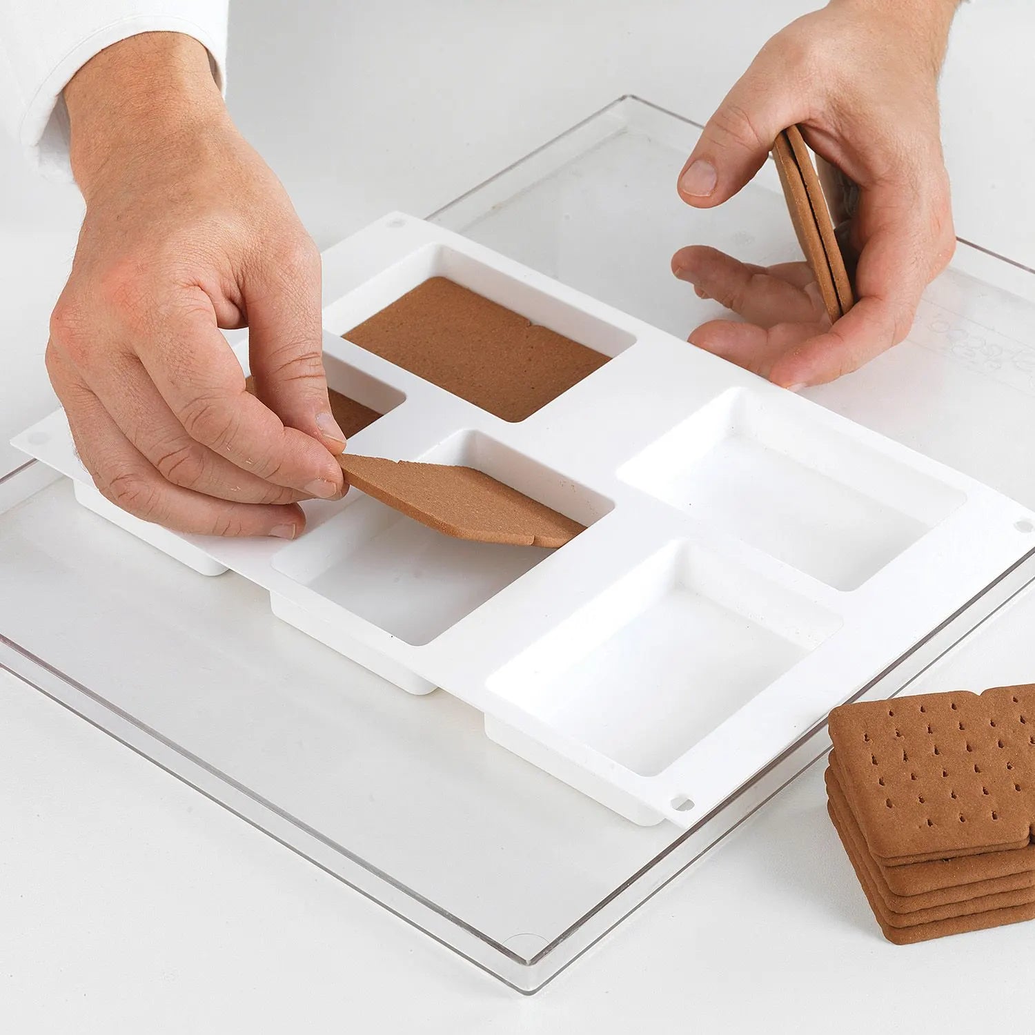 Stampo in silicone Biscotto Double - Silikomart