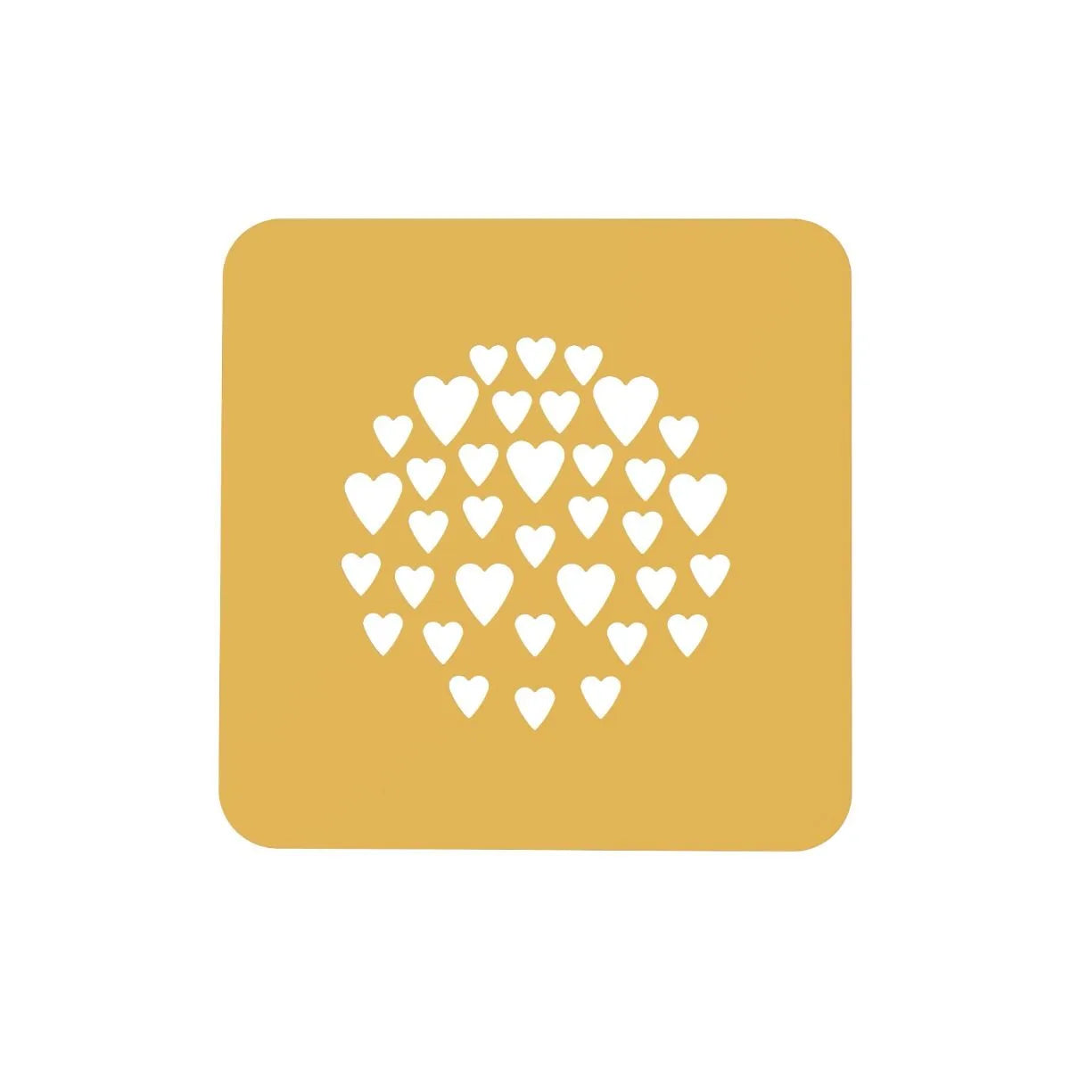 Stencil cuore - Silikomart