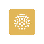 Stencil cuore - Silikomart