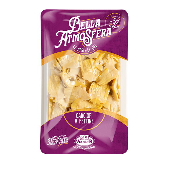 Carpaccio di carciofi a fette 750gr