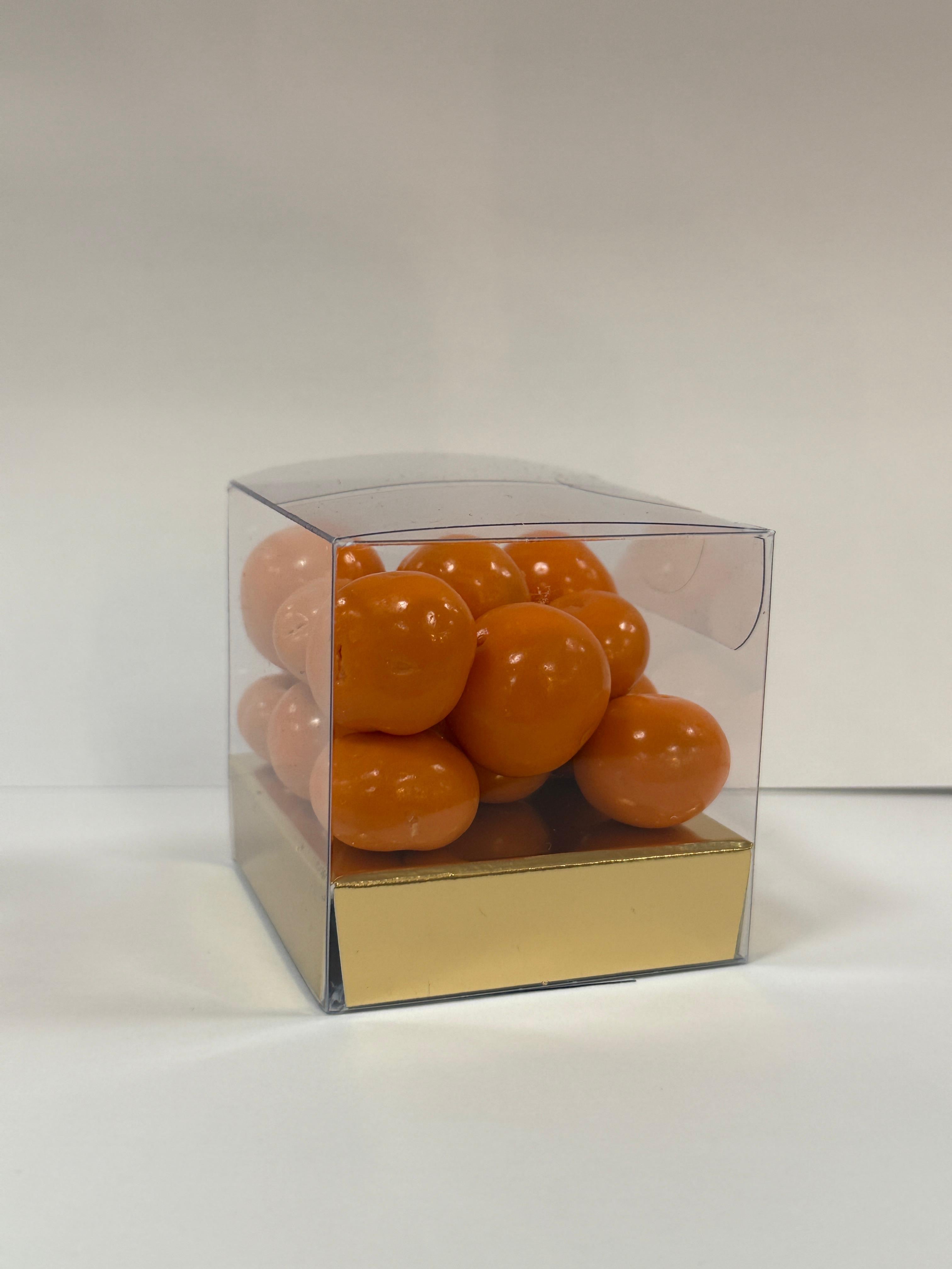 Box di arancia candita ricoperta di cioccolato bianco - cod. VBFR21