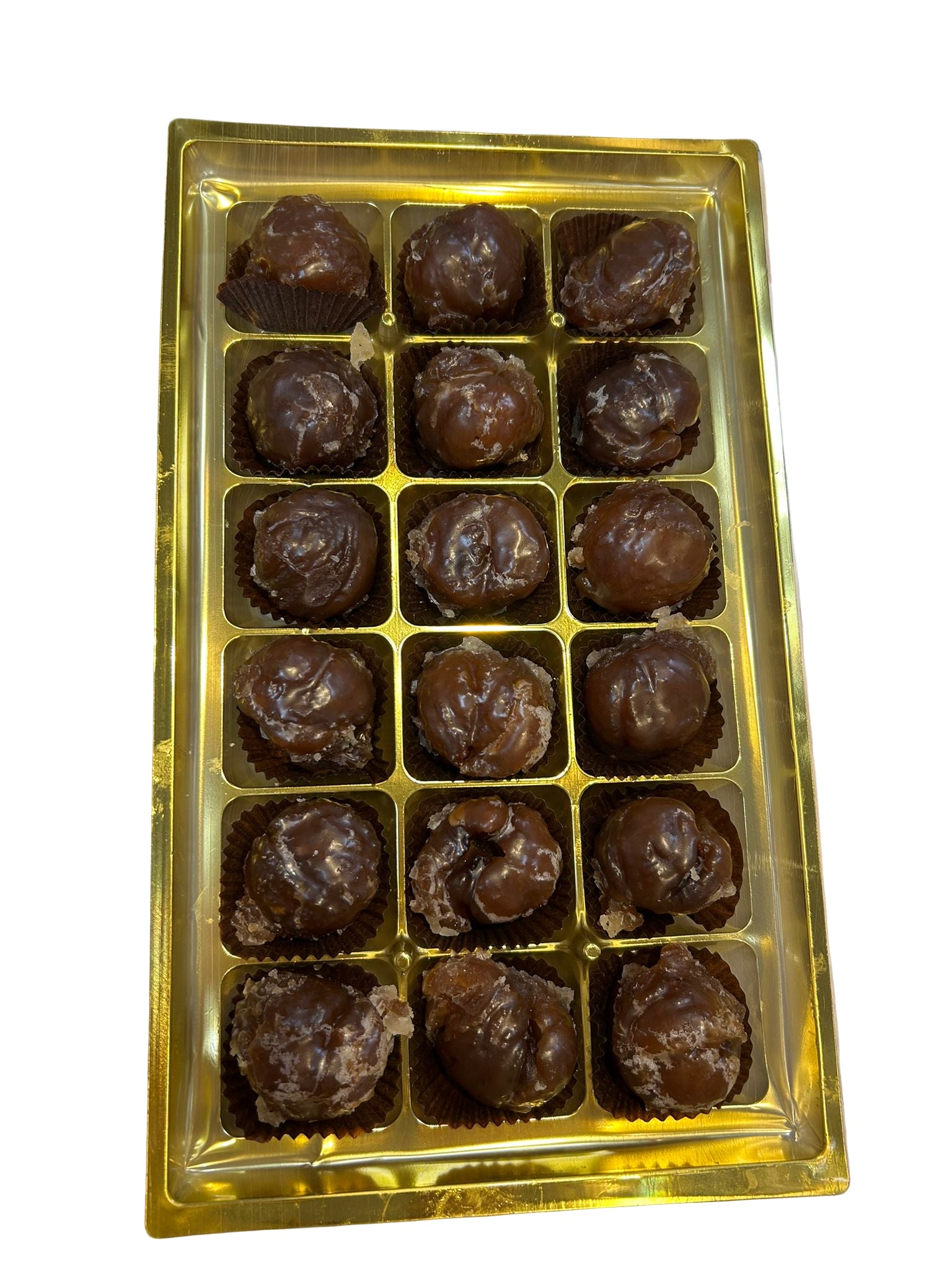 Confezione regalo con all'interno 36 marroni