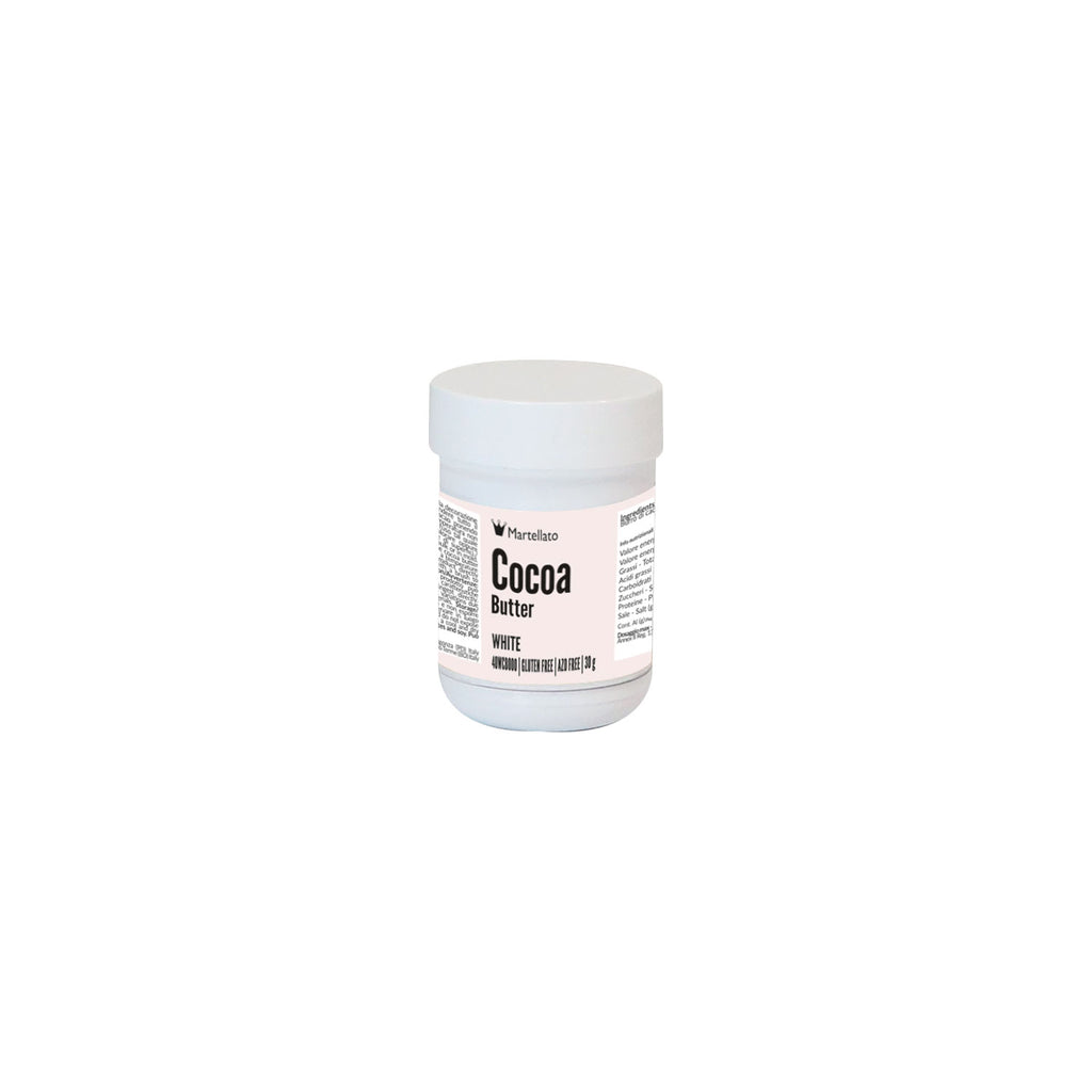 Colorante al Burro di Cacao Bianco 30g - Martellato