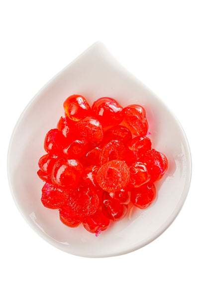 Ciliegie rosse candite 18/20 a metà Kg 5 - Cesarin